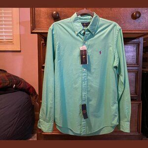 Ralph Lauren Classic Fit Button-Down Shirt - New with Tags
